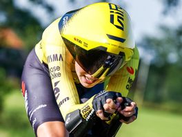 Brons voor Lieke Nooijen op NK tijdrijden, Axel van der Tuuk net naast het podium