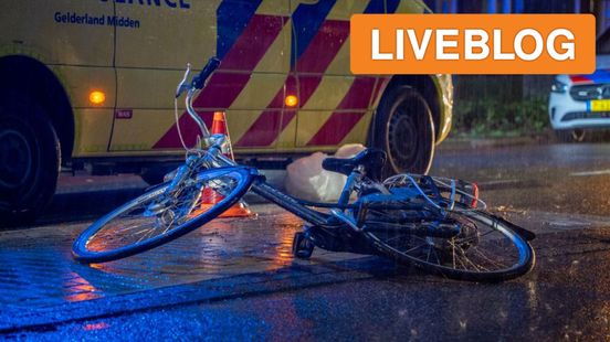 Fietser ernstig gewond na aanrijding. Fietser ernstig gewond na aanrijding.