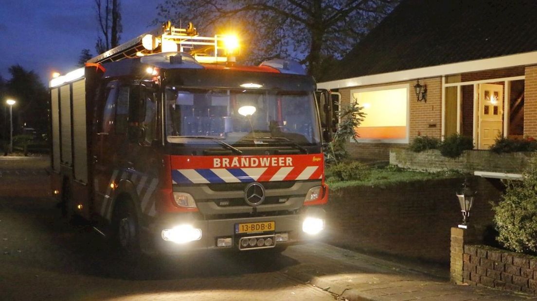 De keukenbrand was snel onder controle