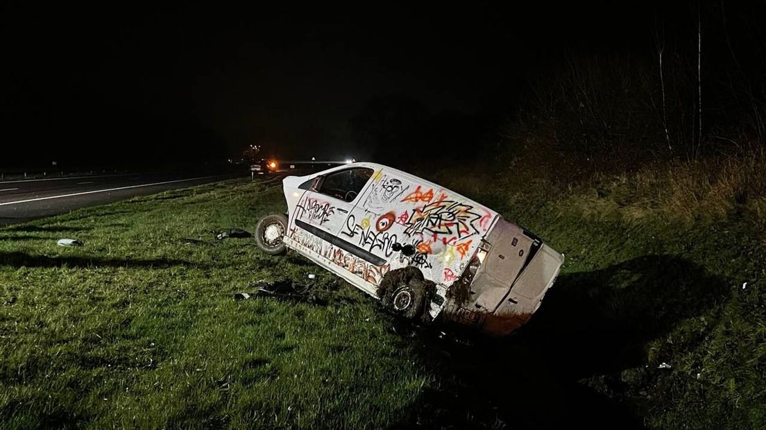A1 afgesloten door ongeluk ter hoogte van Deurningen