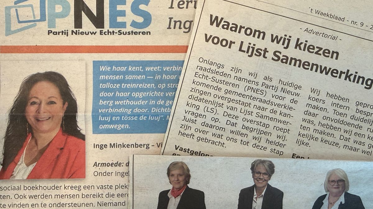 Fractievoorzitter DES Echt-Susteren 'verrast door laat besluit vertrek wethouder'