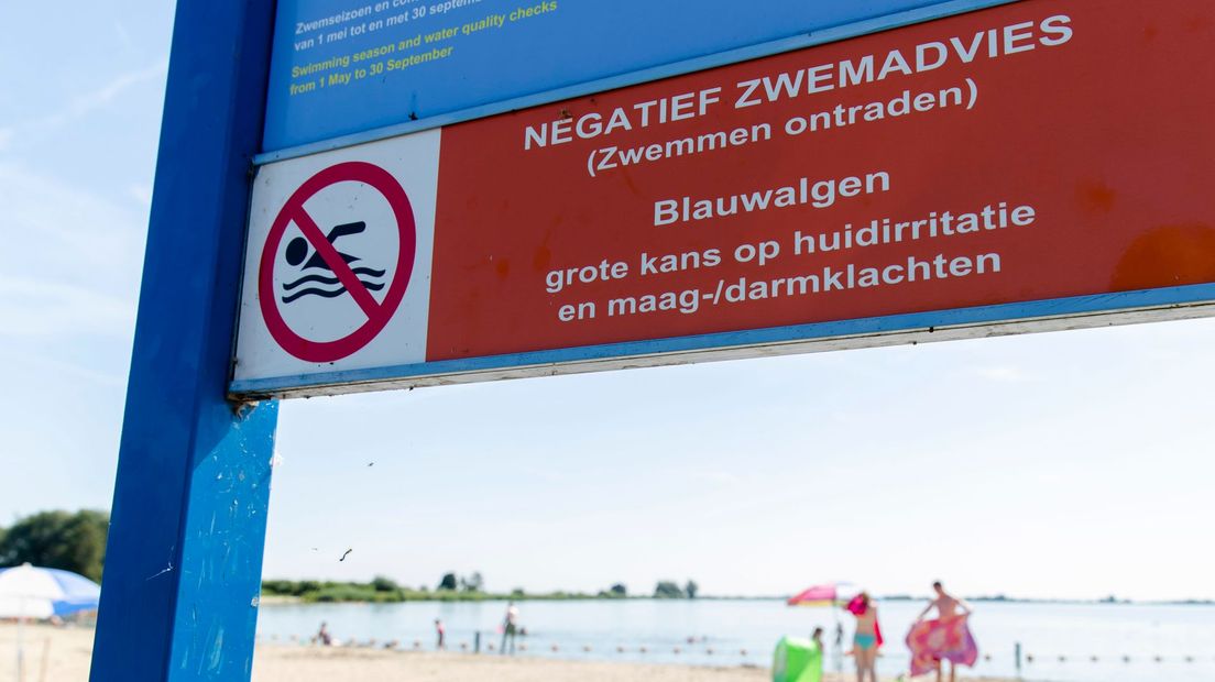 Er geldt een negatief zwemadvies (Rechten: ANP / Bart Maat)