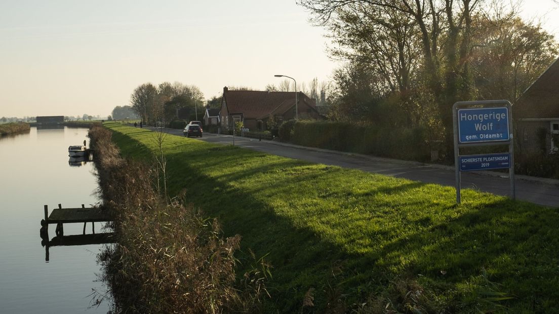 Het buurtschap Hongerige Wolf in het Oldambt