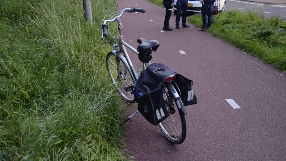 Ongeluk tussen scooter en fietser in Enschede