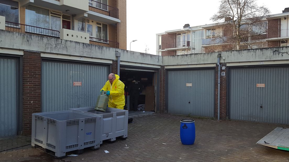 Drugslab in Voorburg ontmanteld