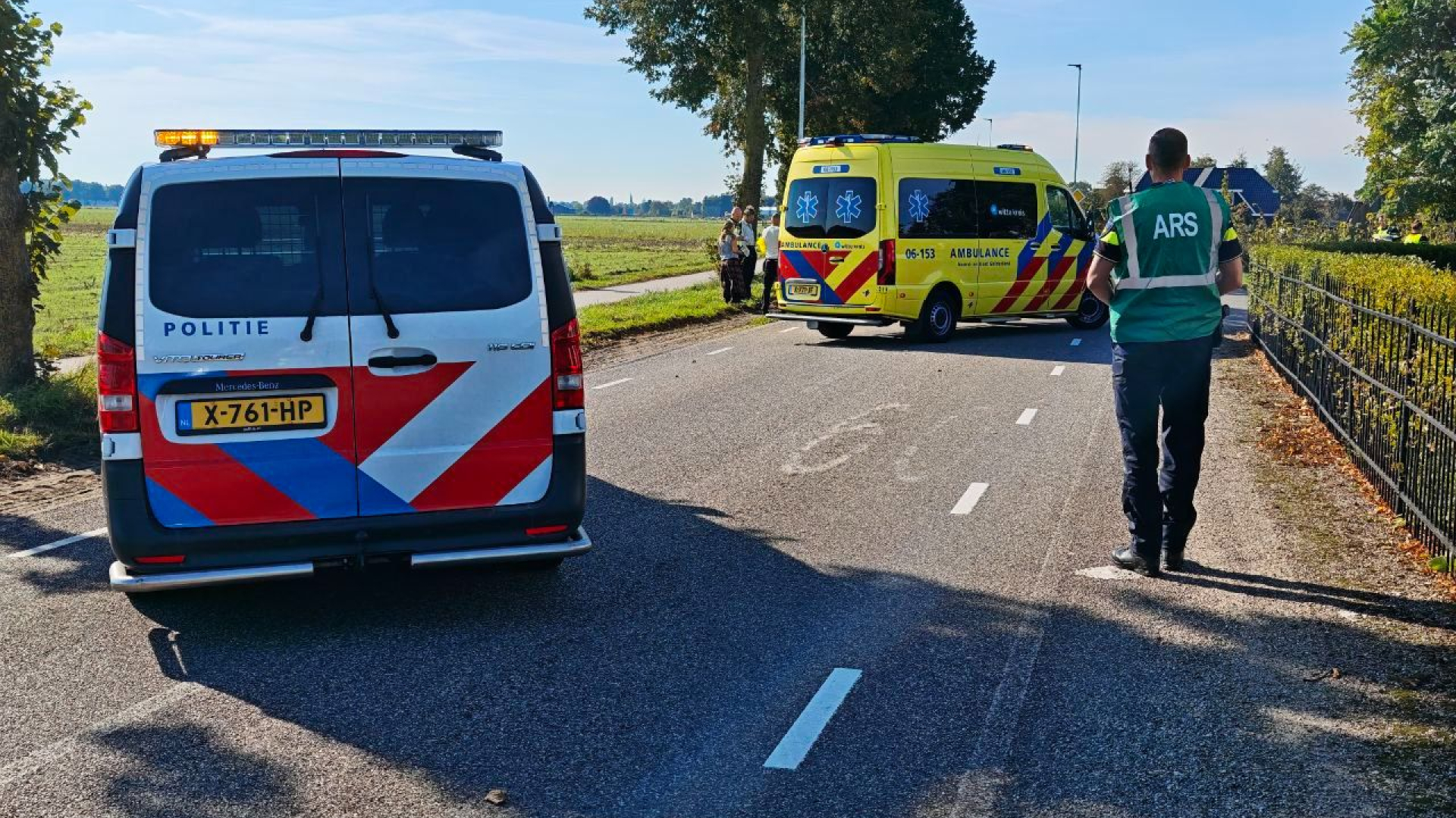 Motorrijder gewond • file op A325