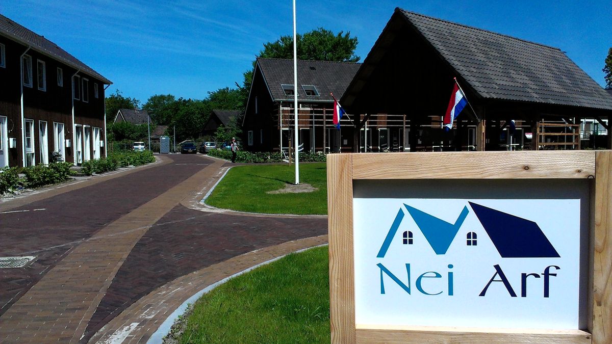 Nieuwe wijk Exloo gebouwd op naoberschap
