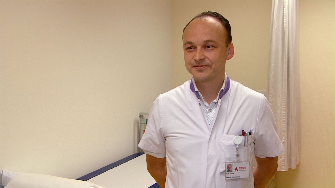 Internist-hematoloog Pieter Jobse van ziekenhuis Adrz