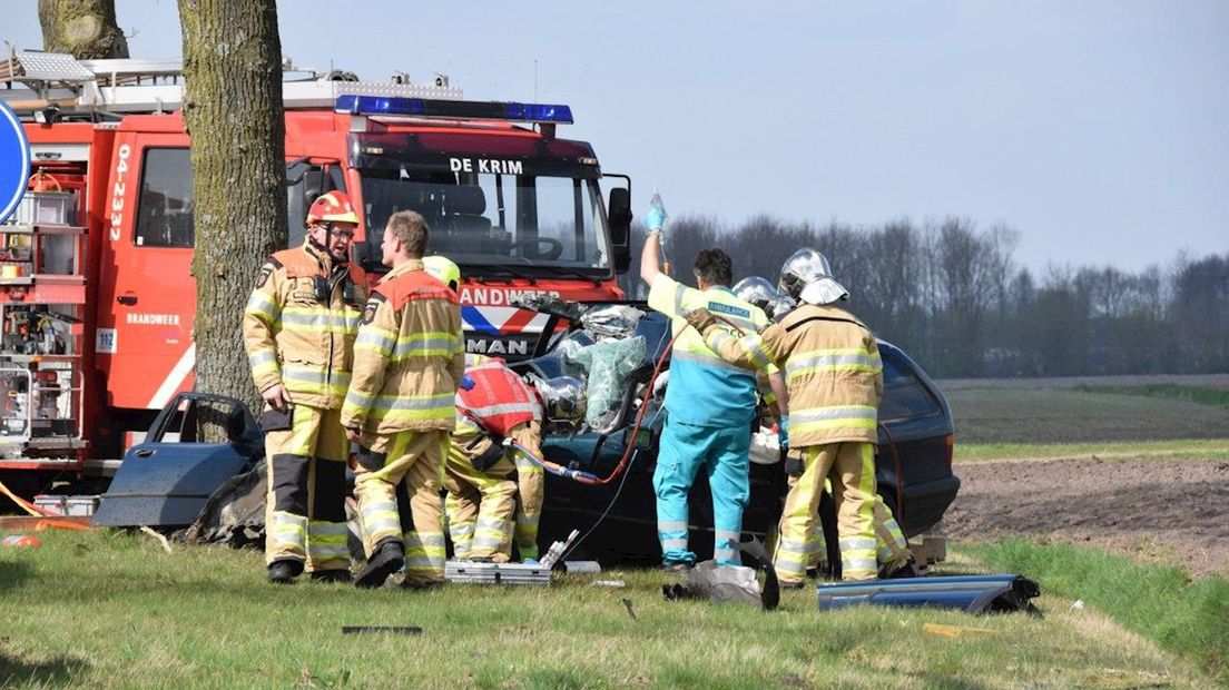 Zwaargewonde bij eenzijdig ongeluk De Krim