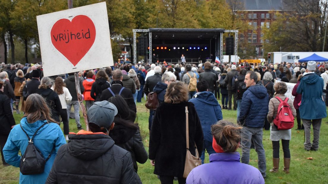 Demonstratie op het Malieveld