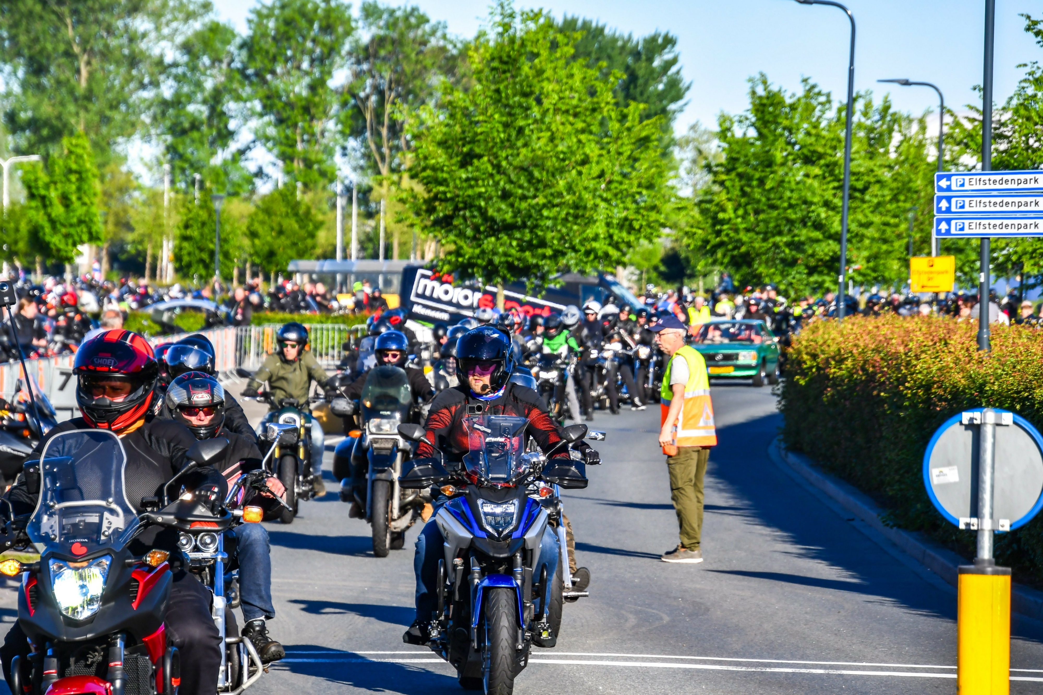 De motoren gingen van start bij het WTC Expo in Leeuwarden