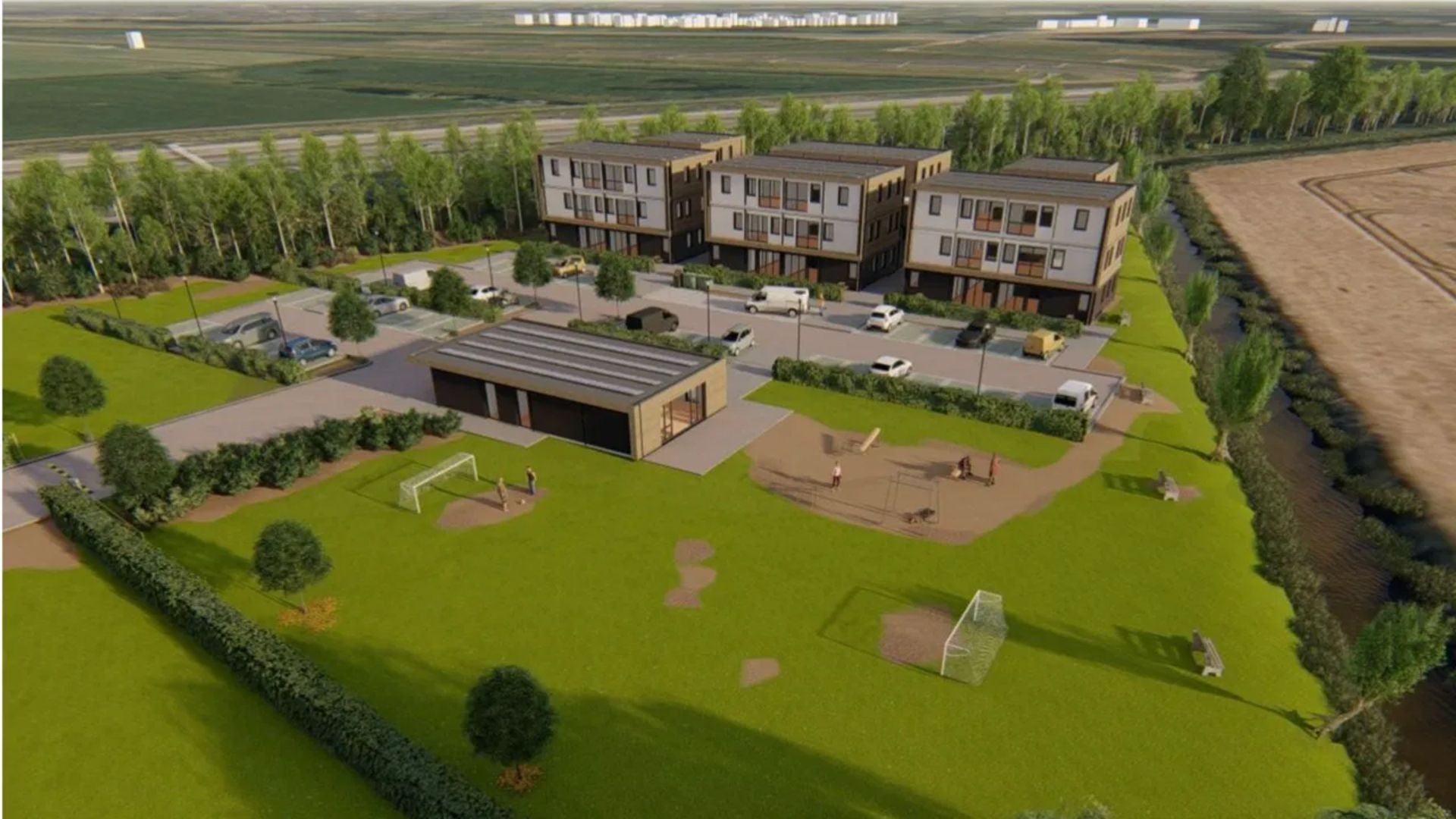 Overbetuwe gaat arbeidsmigranten huisvesten op industrieterrein