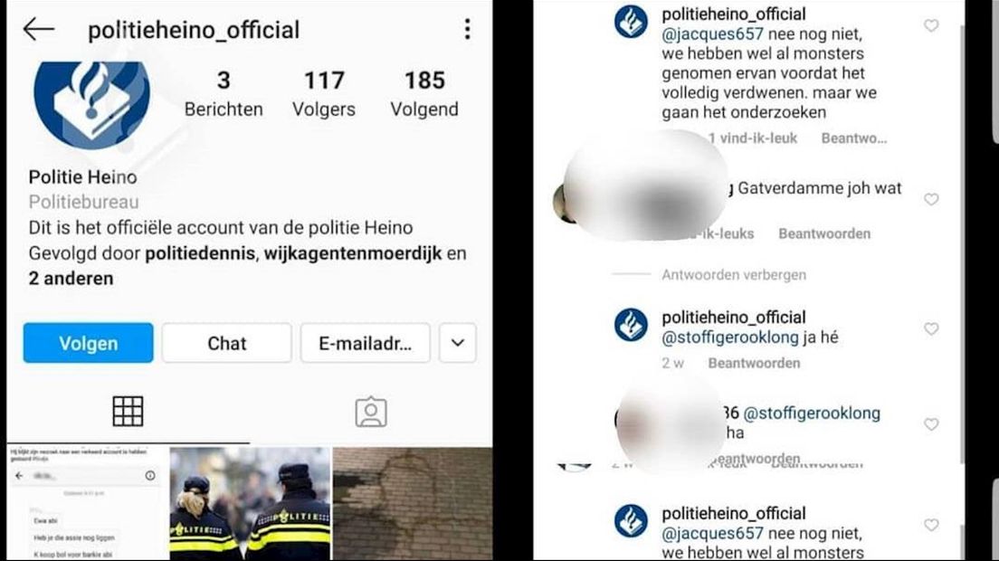 Het fake-account