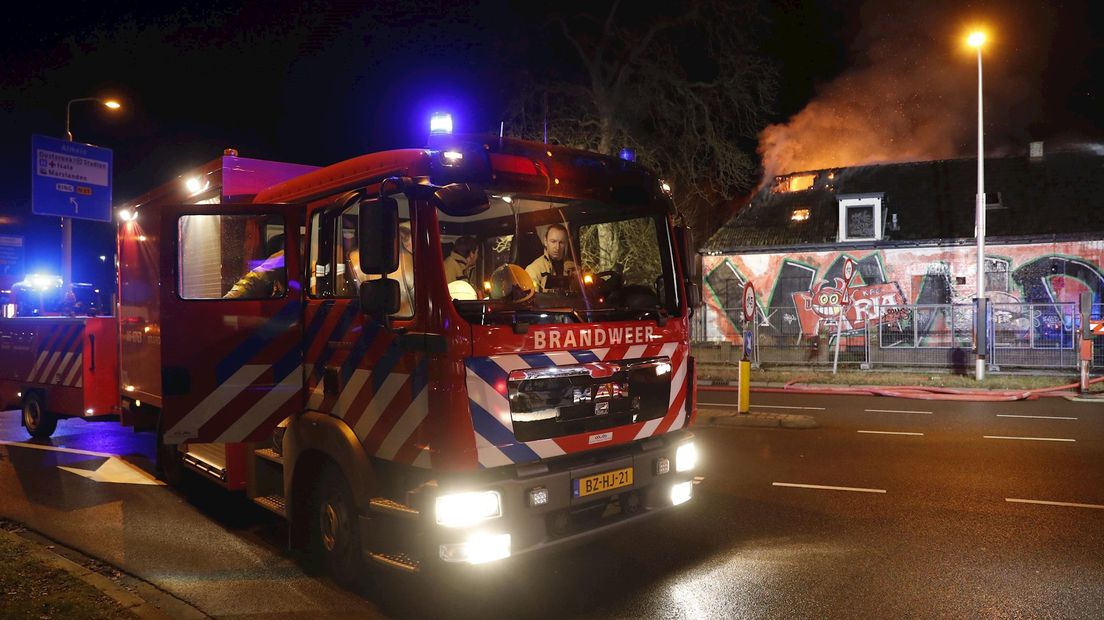 Grote brand in Zwolle