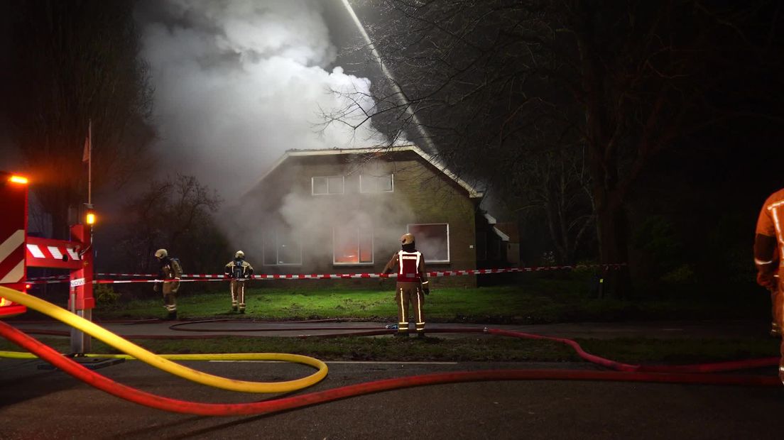 Uitslaande brand in Barger-Compascuum