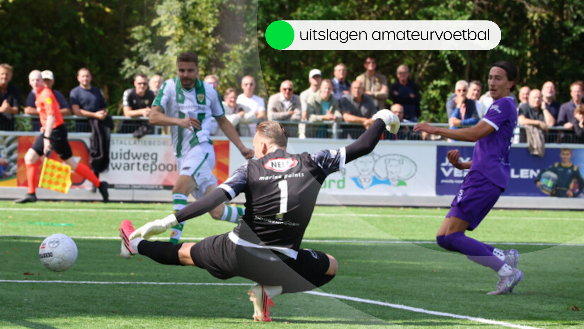 Uitslagen amateurvoetbal 22 augustus