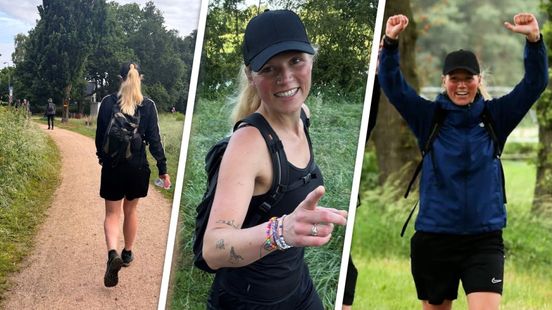 'Mijn dromen vielen weg': ondanks artrose loopt Floortje Vierdaagse