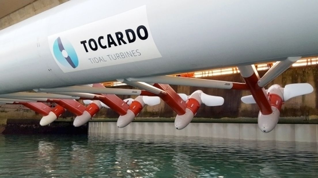 Tocardo test turbines getijdencentrale