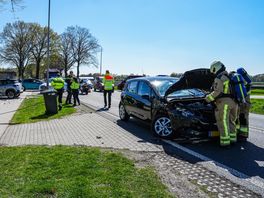 Twee gewonden na botsing in Schoonebeek