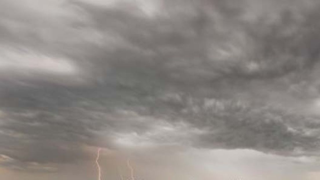 Waarschuwing voor onweer op Ginkelse Heide