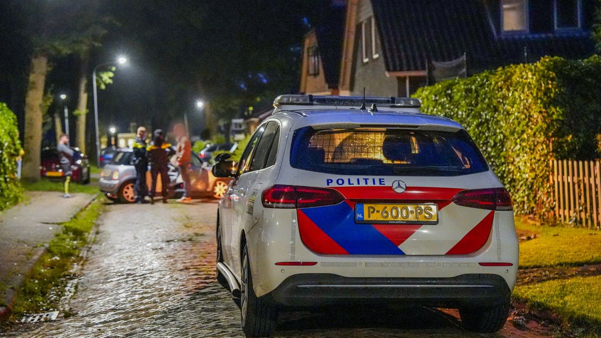 Dronken man rijdt tegen muur in Zuidlaren