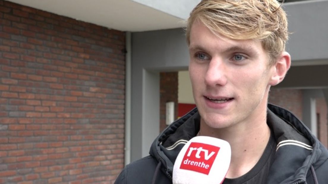 Nande Wielink maakt morgen zijn debuut bij FC Emmen