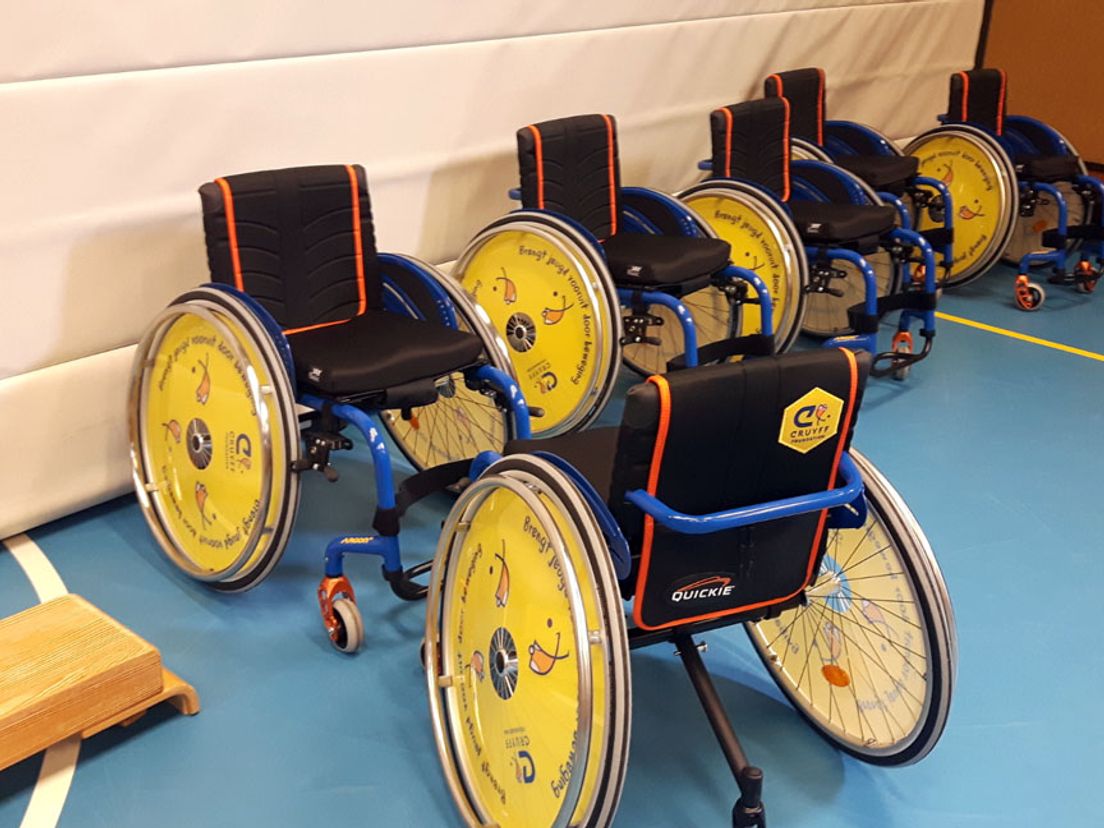 'Met een sportrolstoel kunnen ze net zo snel bewegen als andere kinderen'