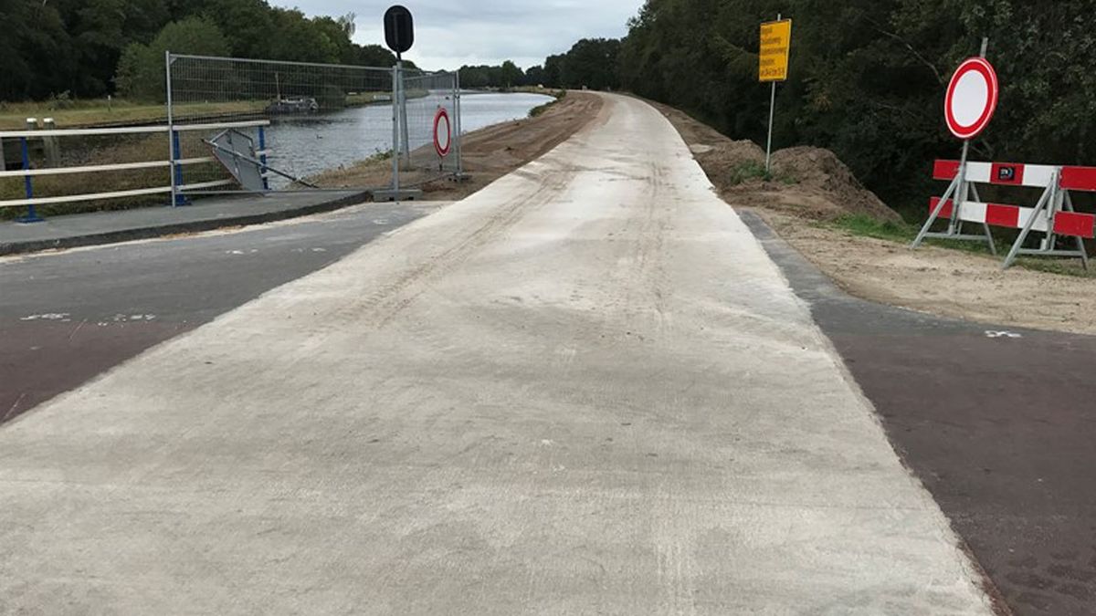Werk aan 'fietssnelweg' Assen-Groningen vordert gestaag