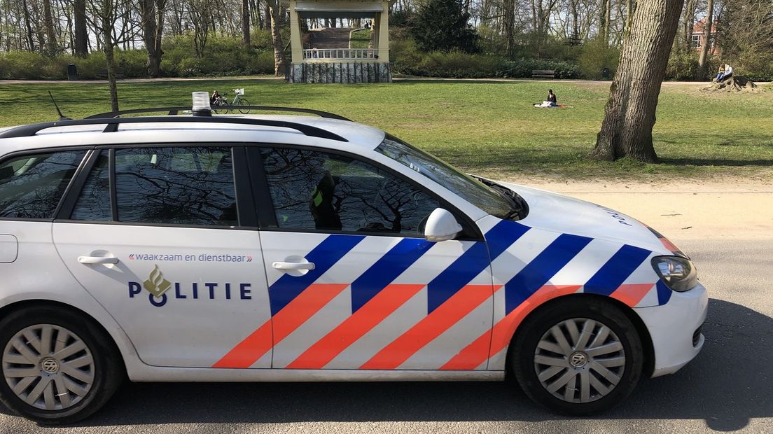 In het Noorderplantsoen wordt al vaak gecontroleerd