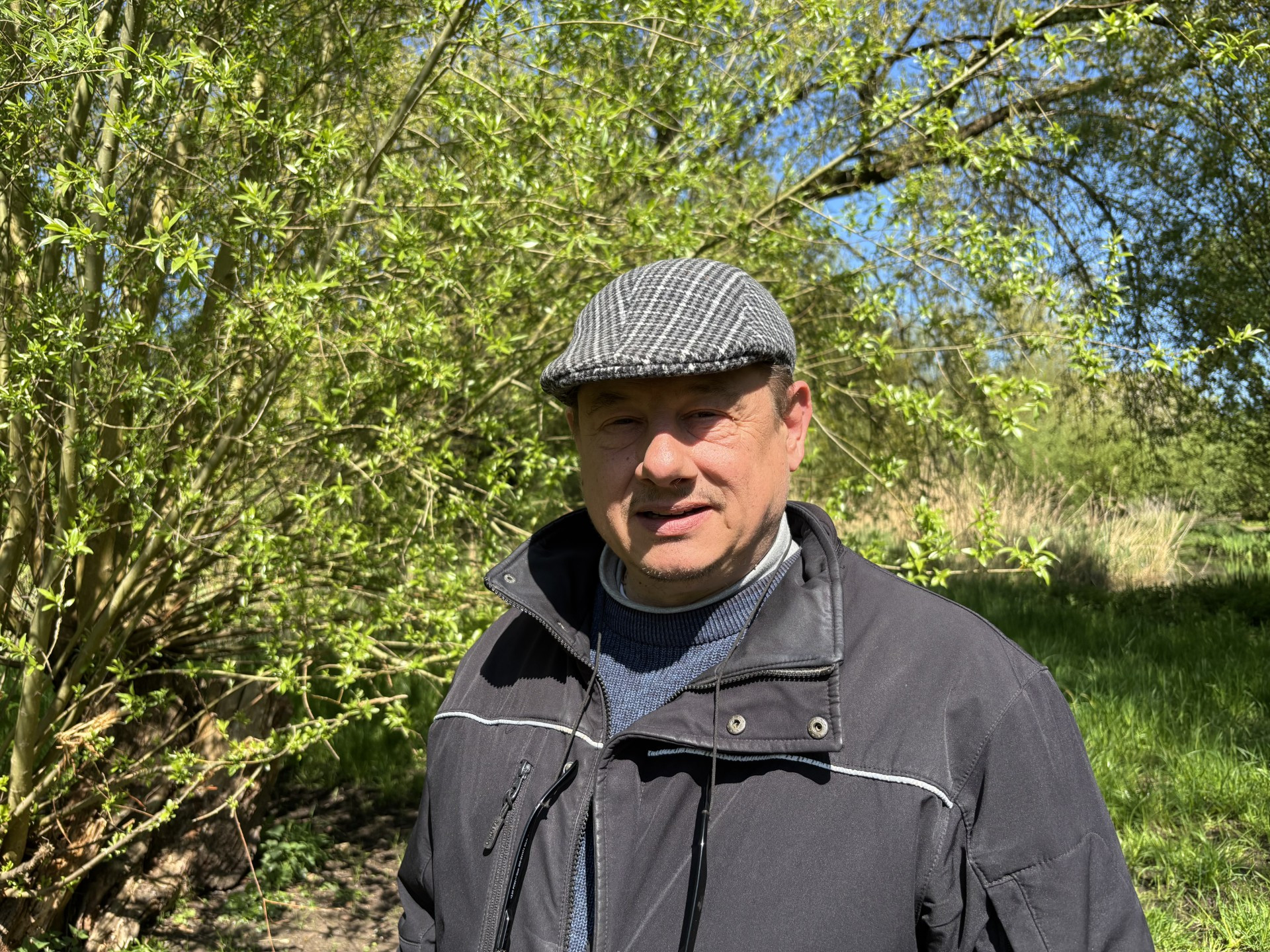 Stadsecoloog Lukas Groen van de gemeente Gouda