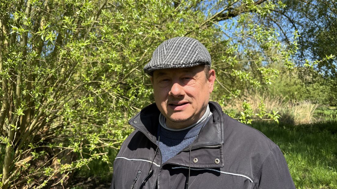 Stadsecoloog Lukas Groen van de gemeente Gouda
