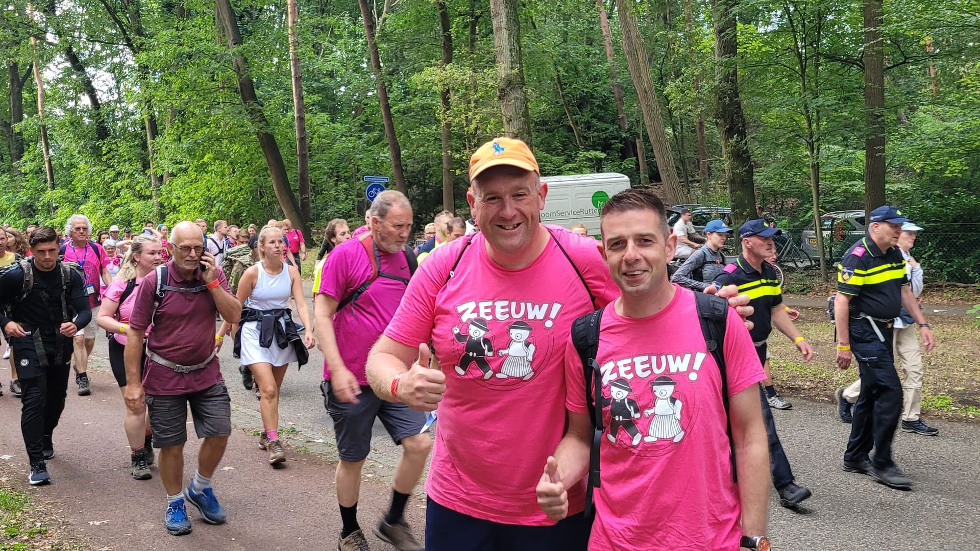 Als 'bourgondische vrachtwagenchauffeur' de Vierdaagse lopen: 'Ik heb