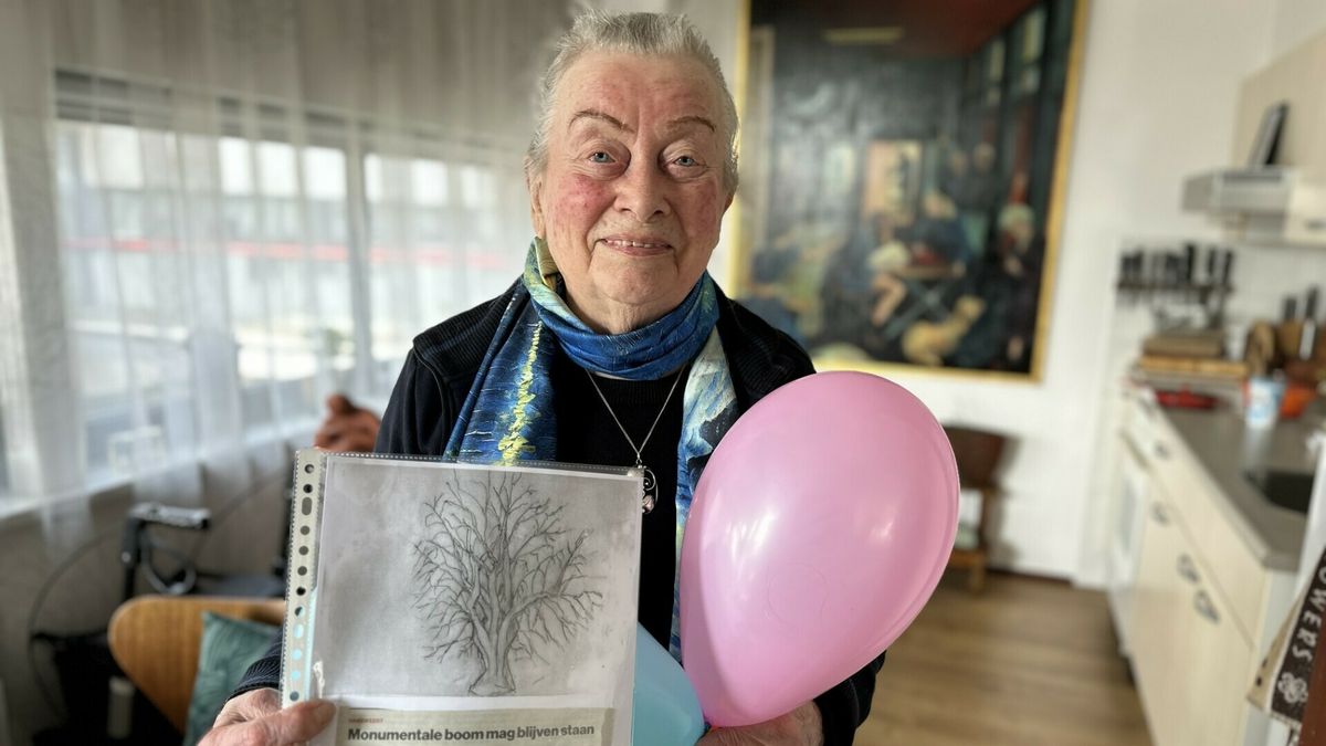 Strijdende Beatrix (88) boekt succes: 150 jaar oude boom mag zo goed als zeker blijven