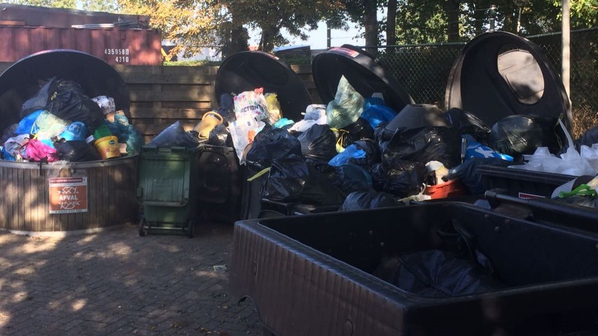 Bewoners recreatiepark Lathum zitten zonder gas en tussen het vuilnis