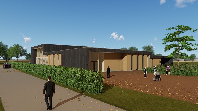 Elektrische crematieoven in nieuw crematorium Bemmel - Omroep Gelderland