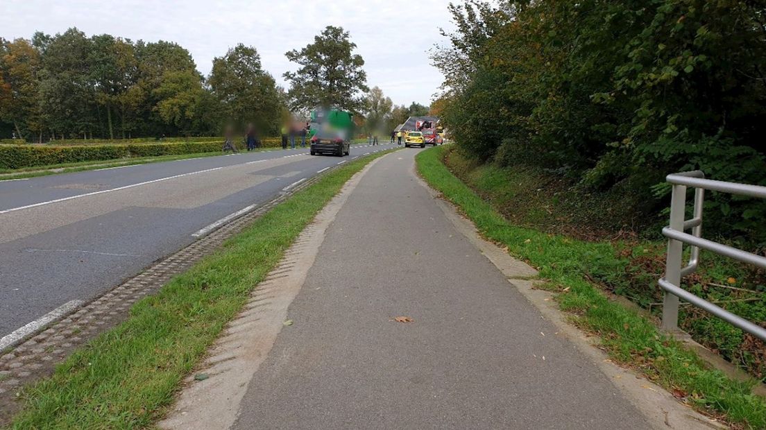 Dodelijk ongeluk met vrachtwagen op N738 bij Deurningen