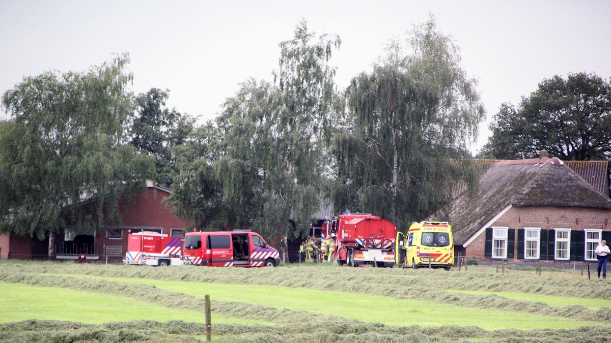Schuurbrand in Elshof snel onder controle
