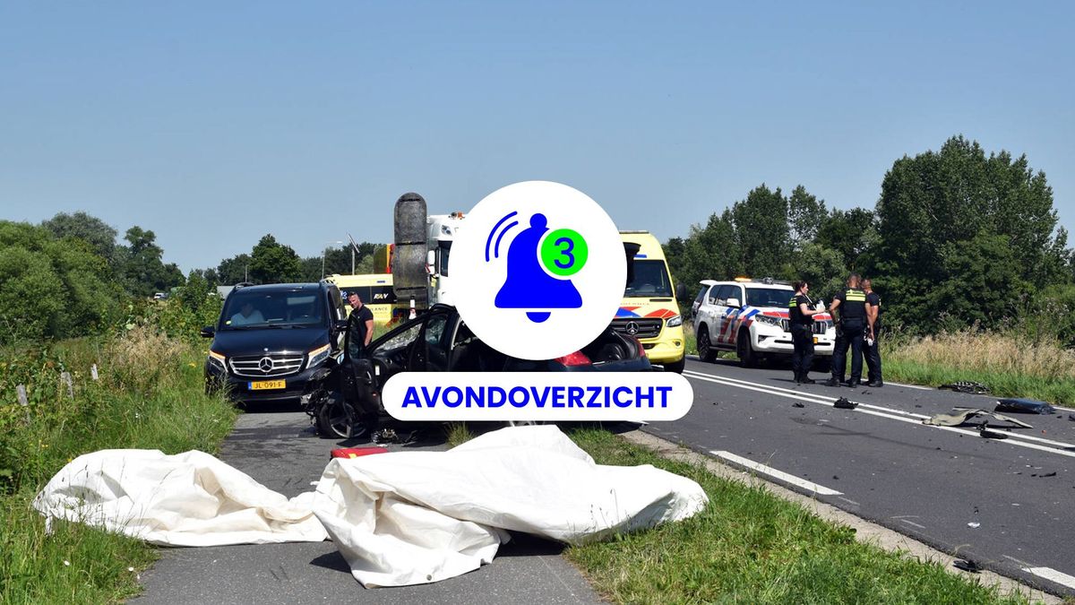 Code oranje verlengd, bizarre stunt en ravage bij zwaar ongeval op 24 juni