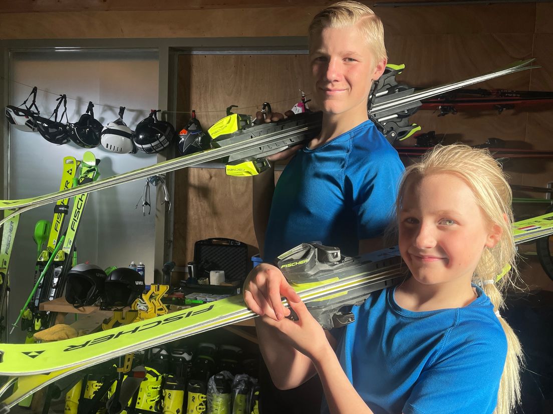 Gaan Mare (8) en Sil (13) Wegdam uit Dalen de wereld veroveren op de ski's?