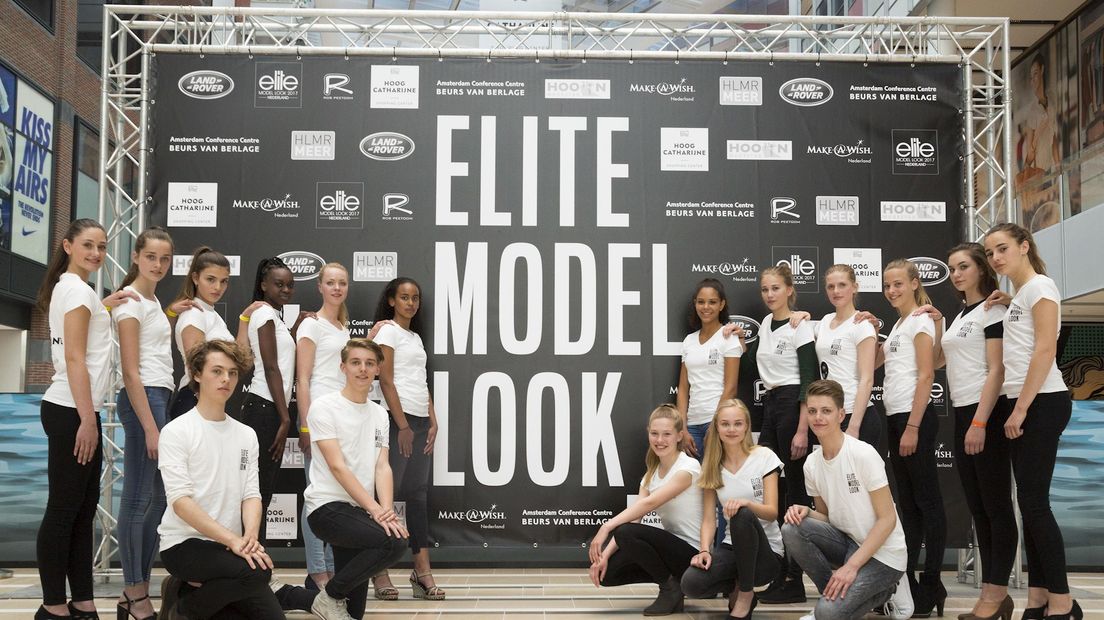 De halve finalisten van de Elite Model Look Nederland 2017