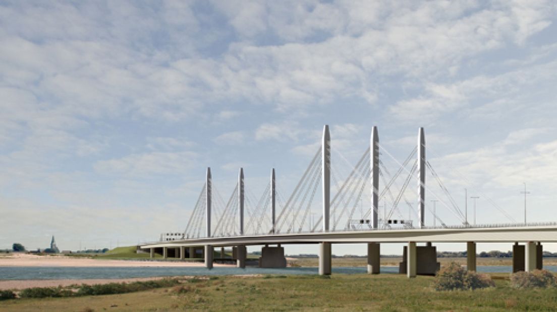Zo wordt gewerkt op de brug van Ewijk
