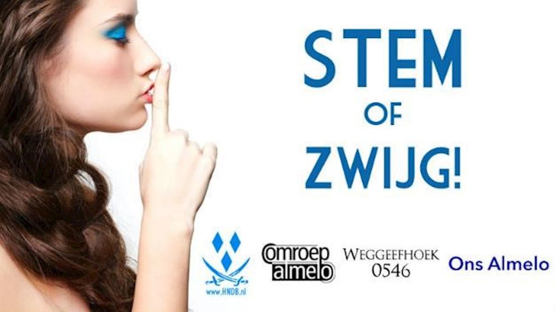 Stem of Zwijg! is de oproep voor Almelo