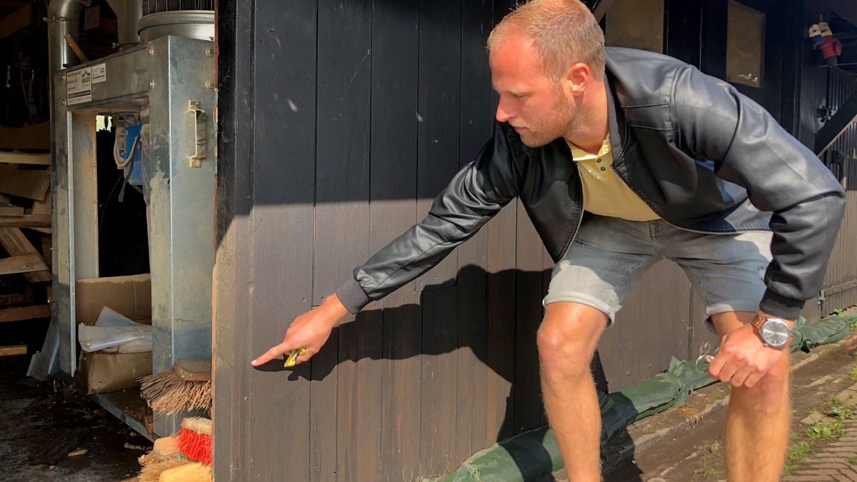Week na wateroverlast in molen Woudsend: 