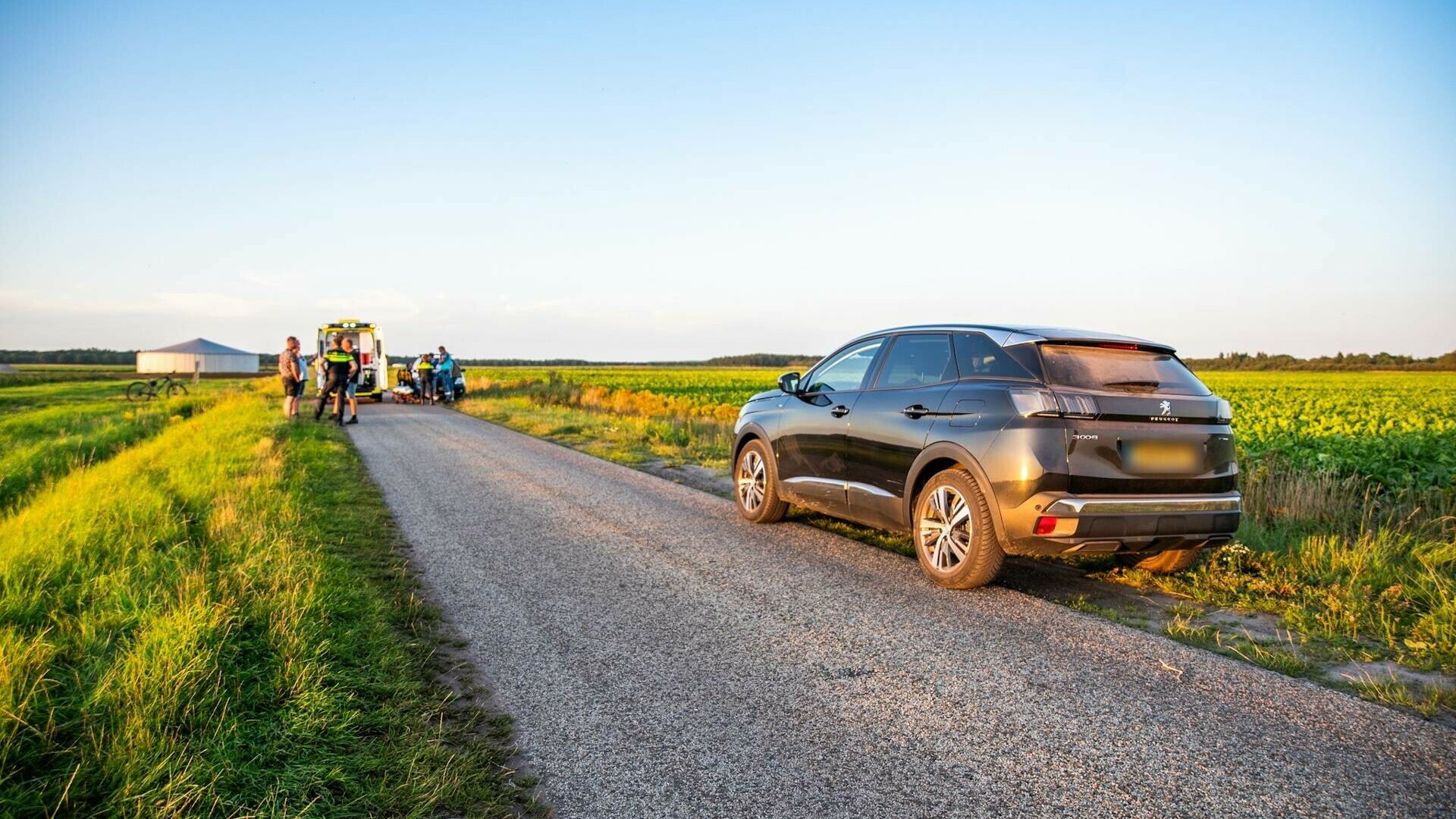 Slachtoffer agressief na aanrijding in Oranje.
