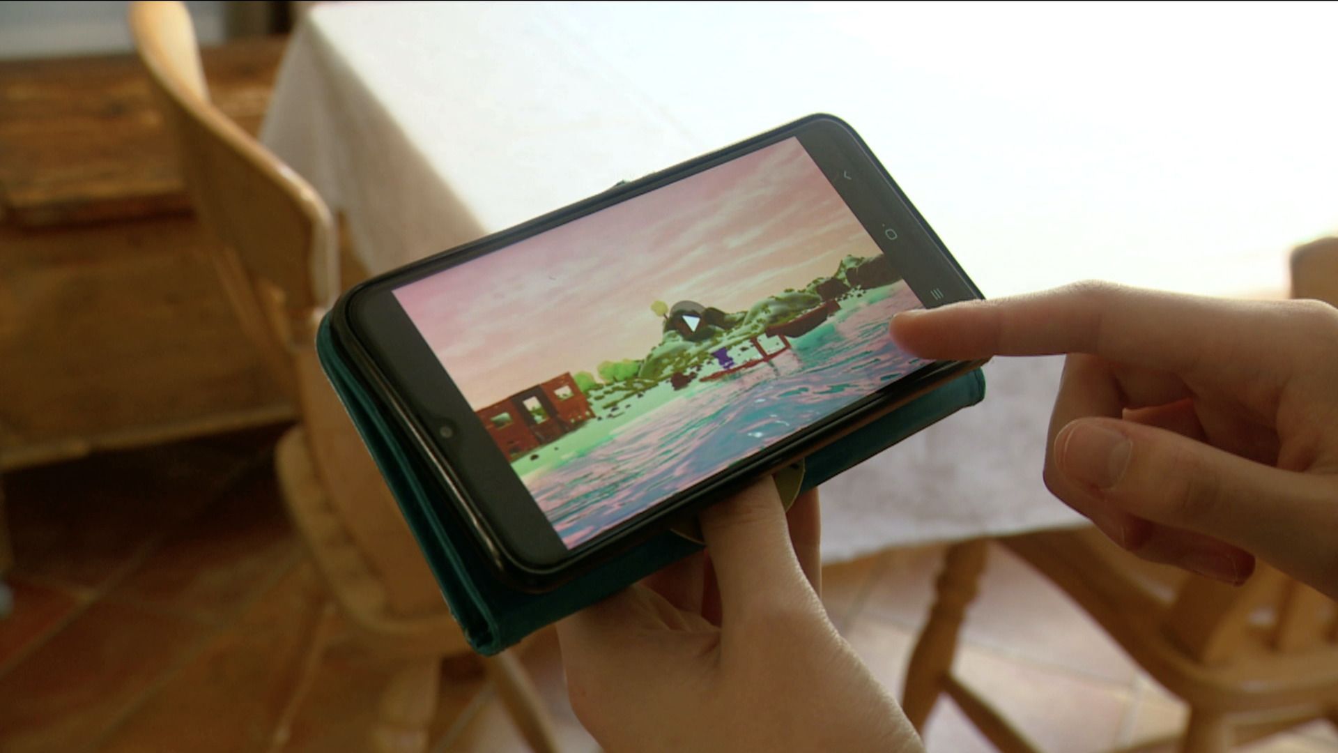 De app dy't by de film heart
