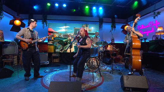 Liz Young and the Black Slacks - Mysterious Stranger Home