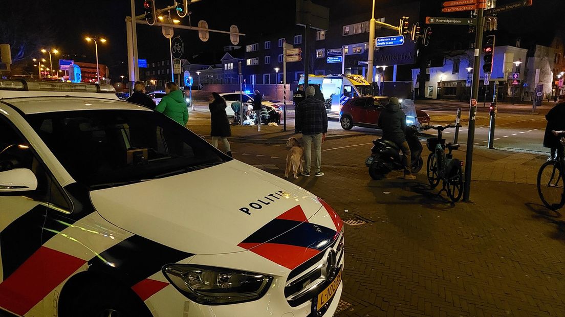 Het ongeluk gebeurde afgelopen zondag bij het centrum van Amersfoort.