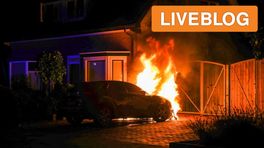 112-nieuws: auto verwoest door brand • speurhond vindt 55 drugsbolletjes