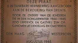 Midden-Drenthe laat replica maken van zoekgeraakte gedenkplaat van Westerbork