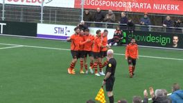 Ondermaats Hoek is niet opgewassen tegen Sparta Nijkerk